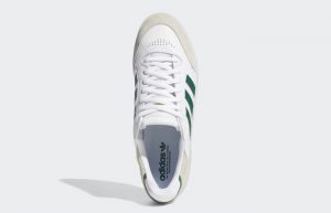 adidas Tyshawn Low White Green GZ8367 up