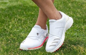 adidas ZG21 BOA Tokyo Golf Cloud White Womens G57764 onfoot 01