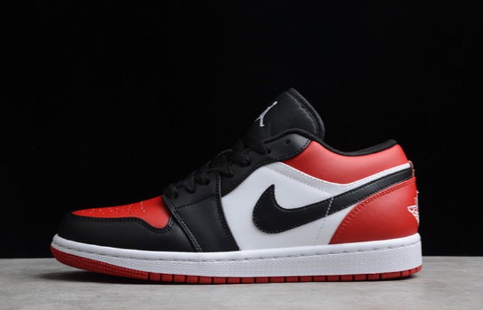 Air Jordan 1 Low Bred Toe 553558-612 - Where To Buy - Fastsole