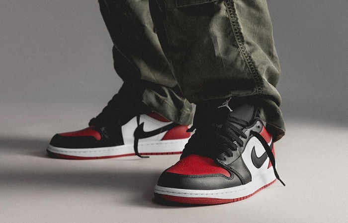 Air Jordan 1 Low Bred Toe 553558-612 - Where To Buy - Fastsole