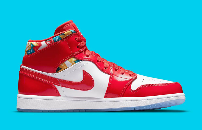 Air Jordan 1 Mid Chicago Red DC7294-600 right