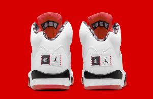 Air Jordan 5 Quai 54 White DJ7903-106 back