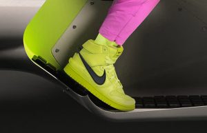 Ambush Nike Dunk High Atomic Green Womens CU7544-300 on foot 01