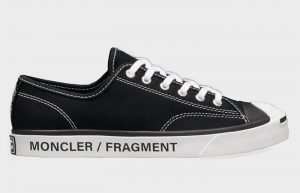 Fragment Design Moncler Converse Jack Purcell Black right