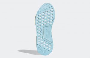 NERD Pharrell adidas NMD Hu Off White Aqua Blue GW0246 down