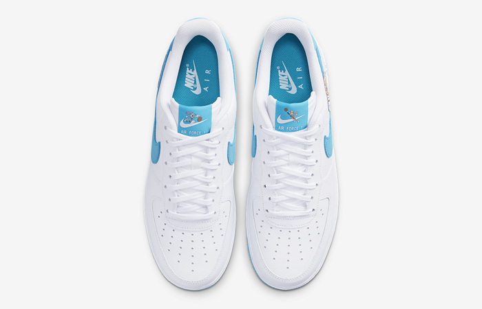 Nike Air Force 1 07 Space Jam White Blue DJ7998-100 - Where To Buy ...