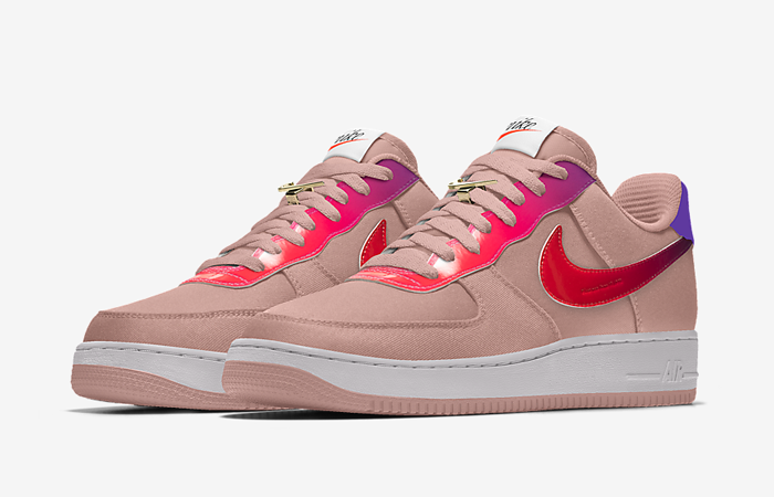 Nike Air Force 1 Low By You Unlocked Custom DO7958-991 front corner