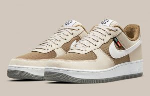 Nike Air Force 1 Low Toasty Rattan Sail DC8871-200 front corner