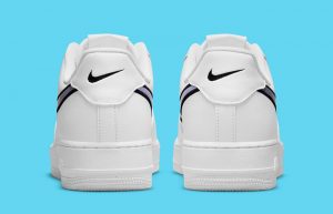 Nike Air Force 1 White Blue Iridescent DN4925-100 back