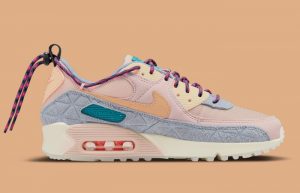 Nike Air Max 90 SE Fossil Stone Womens DM6438-292 right