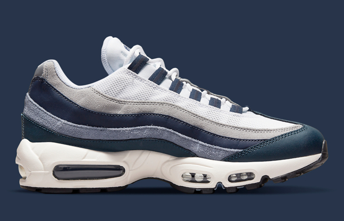 Nike Air Max 95 White Navy DC9412-400 right
