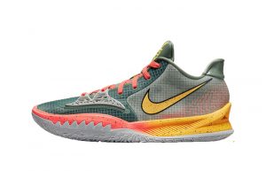 Nike Kyrie Low 4 Sunrise Green Grey CW3985-301 featured image