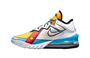 Nike LeBron 18 Low Stewie Griffin Yellow White CV7564-104 featured image
