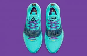 Nike Zoom Freak 3 Aqua DA0695-400 up