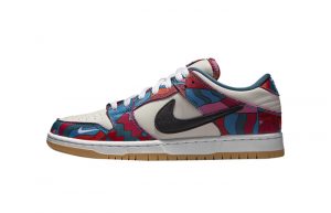 Parra Nike SB Dunk Low White Fireberry DH7695-600 featured image