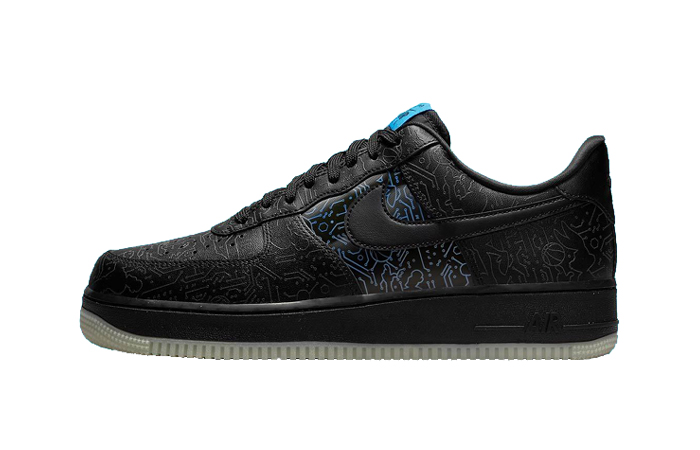 Space Jam Nike Air Force 1 Low Computer Chip Black DH5354-001 featured image