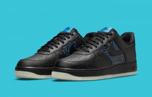Space Jam Nike Air Force 1 Low Computer Chip Black DH5354-001 front corner