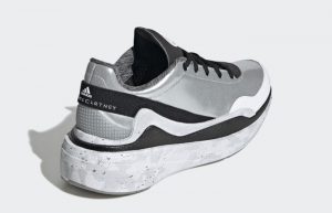 adidas By Stella Mccartney Sarthlight Silver Black Womens GY5050 back corner