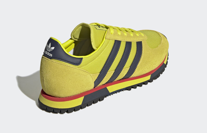 adidas Marathon 86 Spzl Slime Yellow Spice H03893 back corner