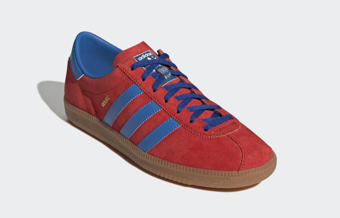 adidas Rouge Red Bright Royal H01797 front corner