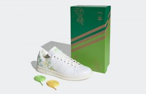 adidas Stan Smith Peter Pan And Tinkerbell White GZ5994 front corner