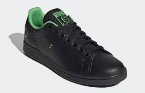 adidas Stan Smith Thor Vs Hulk Black GZ5993 front corner