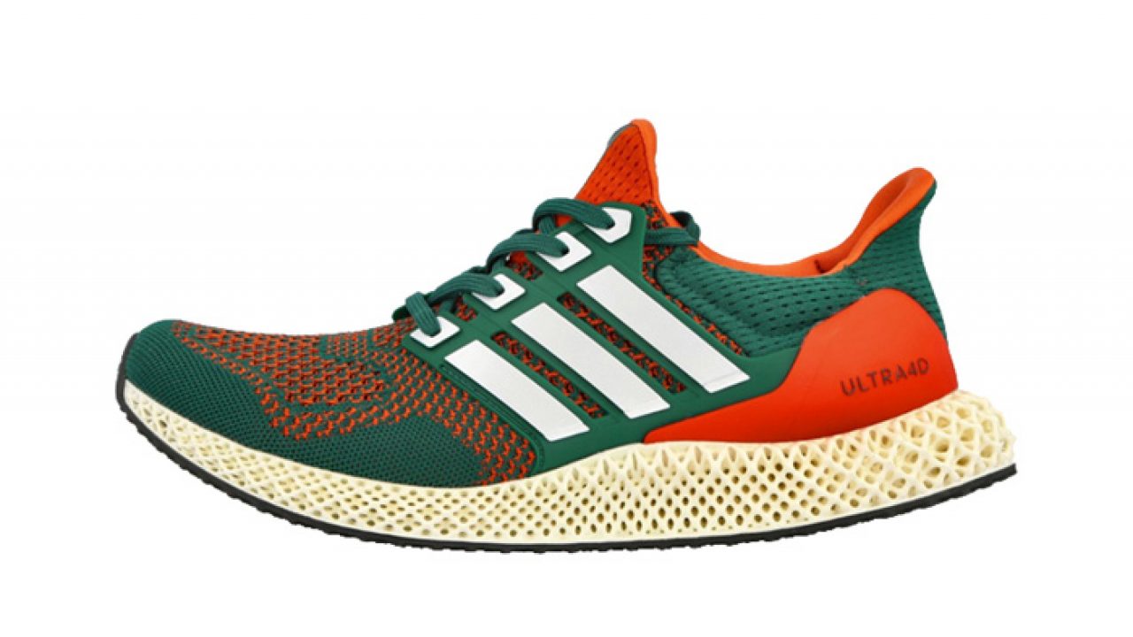 orange and green ultra boost