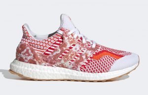 adidas Ultra Boost 5.0 Nature Lab White Scarlet Womens GY3190 right