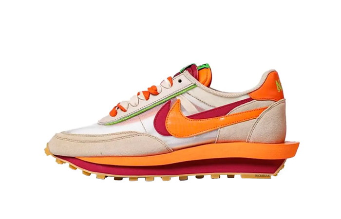 Clot Sacai Nike LDWaffle Net Orange Blaze DH1347-100 featured image
