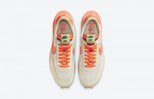 Clot Sacai Nike LDWaffle Net Orange Blaze DH1347-100 up