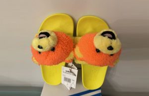 Jeremy Scott adidas Adilette Slide Yellow Orange Q46582 01