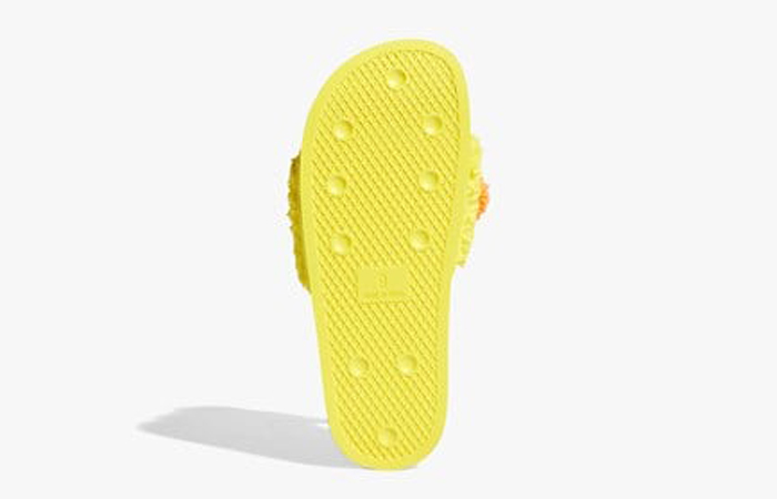 Jeremy Scott adidas Adilette Slide Yellow Orange Q46582 down