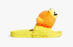 Jeremy Scott adidas Adilette Slide Yellow Orange Q46582 right