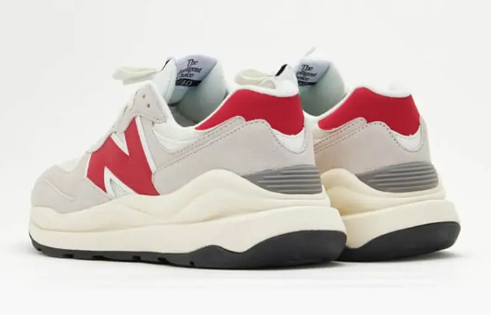 new balance 57/40 grey red