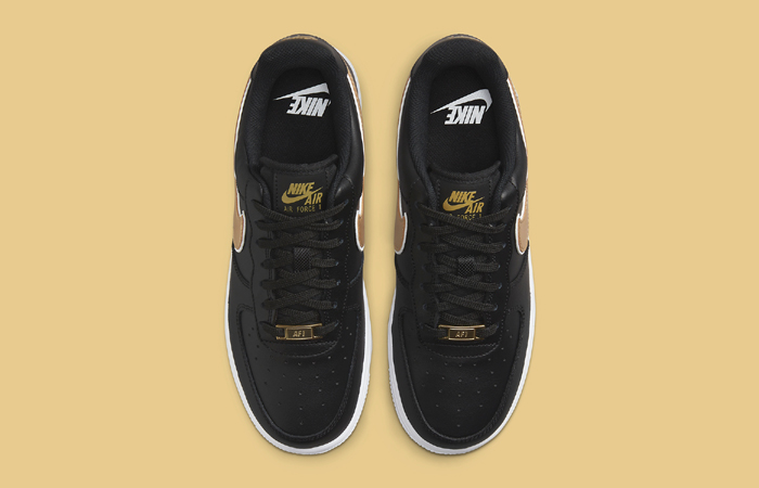 Nike Air Force 1 Low Black Gold DD1523-001 Release Date - SBD