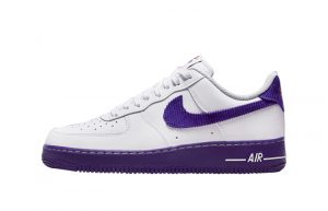 Nike Air Force 1 EMB White Purple DB0264-100 featured image