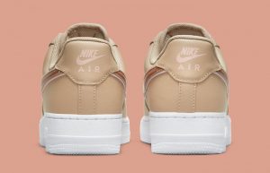 Nike Air Force 1 Hemp Metallic Rose Gold DD1523-200 back