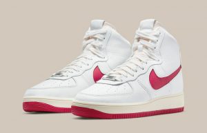 Nike Air Force 1 High Strapless Summit White DC3590-100 front corner