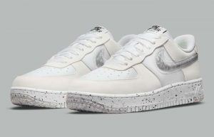 Nike Air Force 1 Low Crater White Sail DH0927-101 front corner