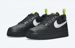 Nike Air Force 1 Low Pivot Point Black DO6394-001 front corner
