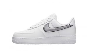 Nike Air Force 1 White Metallic Silver DD1523-100 featured image