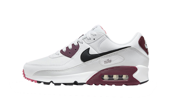 Nike Air Max 90 White Maroon DH1316-100 featured image