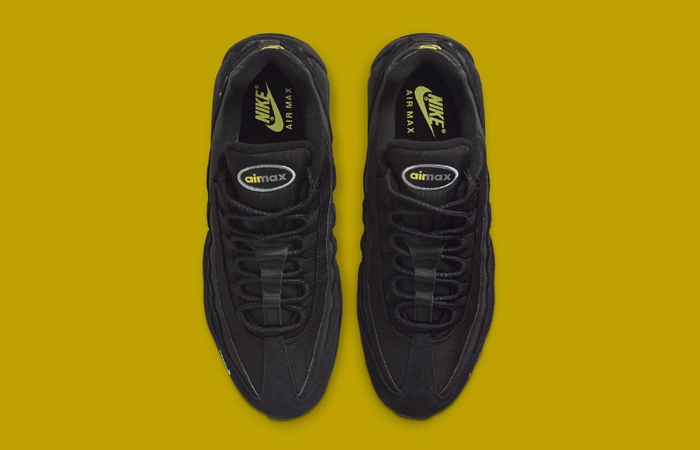 Nike Air Max 95 Black Yellow DO6704-001 up