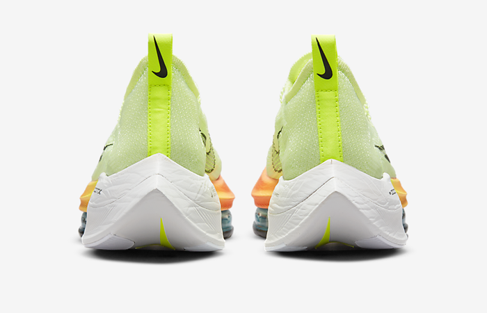 Nike Air Zoom Alphafly NEXT% Barely Volt Womens CZ1514-700 back