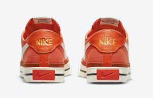 Nike Court Legacy Orange DJ1999-800 back