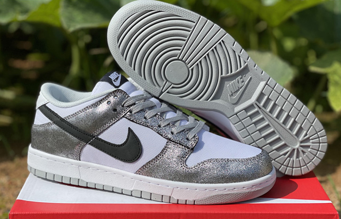 Nike Dunk Low Cracked Leather Silver White DO5882-001 02