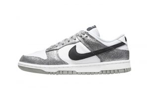 Nike Dunk Low Cracked Leather Silver White DO5882-001 featured image