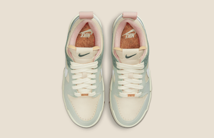 Nike Dunk Low Disrupt Sea Glass Womens DM6866-210 up
