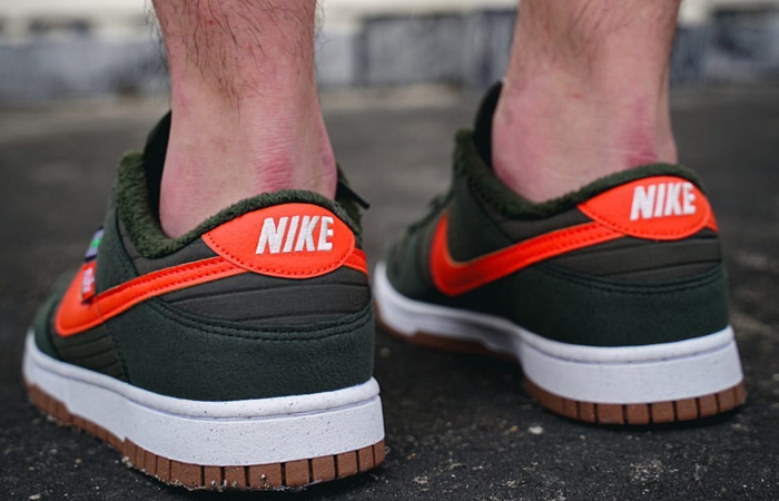Nike Dunk Low Toasty Olive DD3358-300 onfoot 04