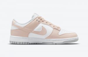 Nike Dunk Low White Soft Pink DD1873-100 right